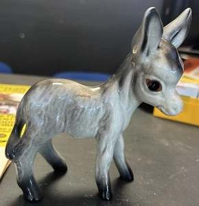 Vintage ceramic donkey figurine - Picture 1 of 5