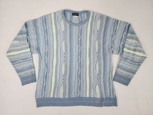 Franco Danti Coogi Style Sweater 3D Intricate Abstract Made in Italy Size Large  - Picture 1 of 13