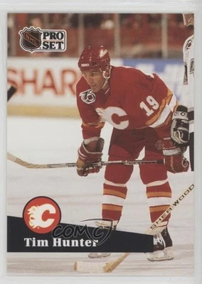 1991-92 Pro Set Tim Hunter #366 - Image 1 of 2
