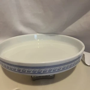 Vintage Pyrex 486-B Bretagne Blau Quiche Tarte Backform 9-1/2" - Bild 1 von 6