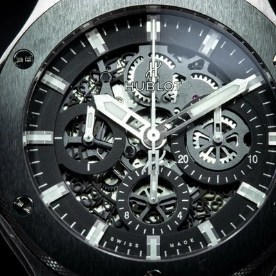 Hublot Big Bang Aero Bang 311.SM.1170.GR 44mm Skeleton Chrono AeroBang - Image 1 of 4