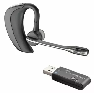 Plantronics WG201/B Voyager Pro UC Black Ear-Hook Headset for Microsoft MOC Lync - Picture 1 of 4