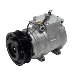 DENSO 471-1358 Compressor w/ Clutch For 98-03 Jaguar Vanden Plas XJ8 XJR XK8 XKR - Picture 1 of 3