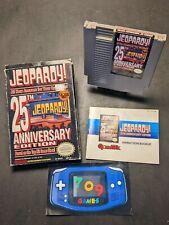 Jeopardy -- 25th Anniversary Edition (Nintendo, 1990) NES CIB COMPLETE