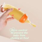 Detachable Baby Bottle Silicone Baby Cutlery Baby Feeding Spoon  Liquid Diet
