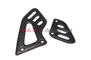 Paratacchi pilota in carbonio Aprilia Tuono V4 1100 /  Heel plates carbon - Picture 1 of 3