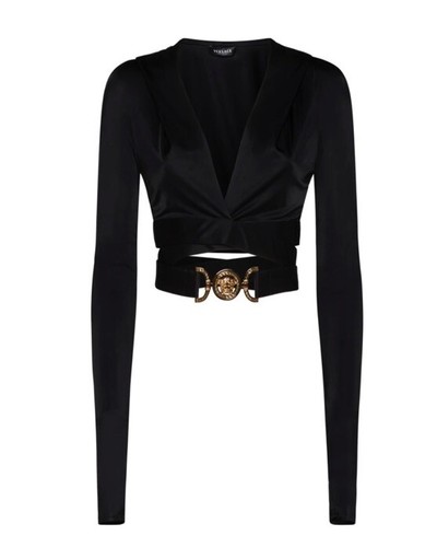 Felpa con cappuccio VERSACE Medusa Biggie taglia XS ORIGINALE IMBALLO ORIGINALE £1070 #R6