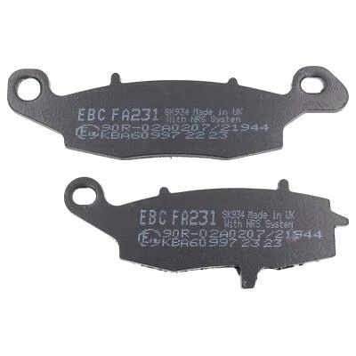 EBC Garnitures De Frein FA231 pour Kawasaki ZR GPZ W Nations Unies ZR-7 Klv - Photo 1/4