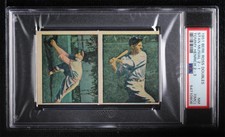 1951 Hit Parade of Champions Panels Stan Musial Tommy Henrich #2-1-2-3 PSA 7 HOF