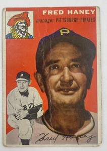 1954 Topps Baseball #75 Fred Haney