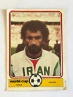 Coupe du monde ARGENTINE 1978 carte Ghafour JAHINI attaquant PERSE