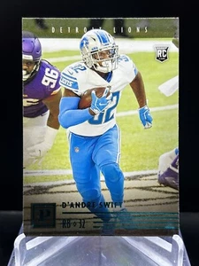 2020 Chronicles Panini D'Andre Swift Green Parallel Rookie Card #PA-10. Lions - Picture 1 of 2