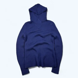 Jil Sander Knitted Wool Hooded Sweater Size M - Picture 1 of 6