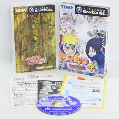 NARUTO Gekito Ninja Taisen 4 Gamecube Nintendo For JP System 2296 gc - Image 1 of 4