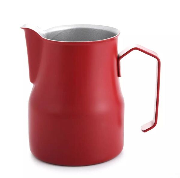 12Oz, Espresso Cappuccino Steaming Pitcher, Stainless Steel Coffee Pitcher Latt Photo Related