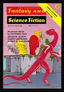 The Magazine of Fantasy and Science Fiction, November, 1974-Mazey & Schell Cover - Picture 1 of 3