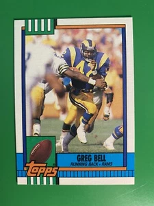 1990 Topps Greg Bell #77 Los Angeles Rams - Picture 1 of 2