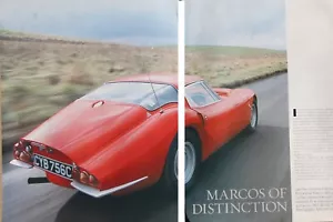 CC 2001 magazine article: 1965 MARCOS 1800 driven - Foto 1 di 1