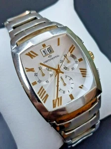Raro Orologio Svizzero Continental 2219G Orologio da polso Originale Сronografo - Foto 1 di 12