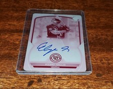 2023 BOWMAN CHROME AUTO 1/1 ELIJAH GREEN PRINTING PLATE MAGENTA NATIONALS!!!!