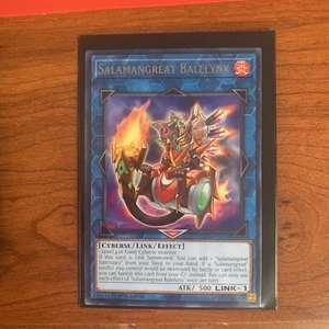 Salamangreat Balelynx Ultra Rare 1st Edition SDSB-EN043 Yugioh - Picture 1 of 1