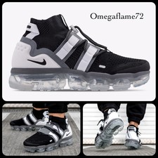 Nike Air Vapormax Flyknit Utility, Sz UK 8.5 EU 43 US 9.5, ah6834-003, schwarz