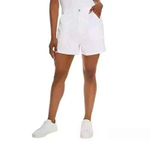 Gloria Vanderbilt Women's Plus Size XXL White Utility Shorts NWT - Picture 1 of 5