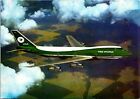 Postcard Iraqi Airways Boeing 747 Jumbo Jet In Flight