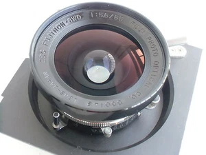 Lente Fuji (Fujinon) SWD 65 mm/f 5,6, obturador Seiko, placa de lentes (550143) - Imagen 1 de 4