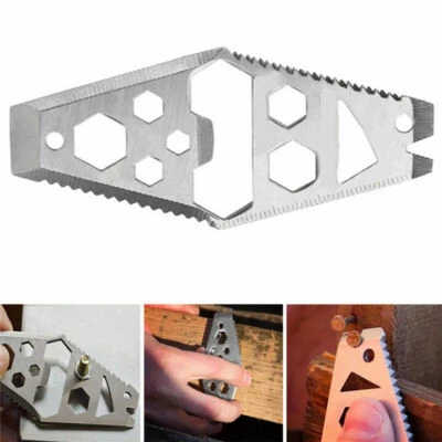 EDC Multi Tool Öffner Schraubenschlüssel Outdoor Survival Campings Pocket Tools LYN Schlüsselanhänger - Bild 1 von 4