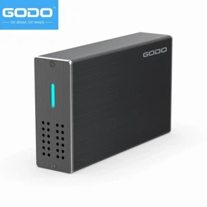 GODO 2.5" Dual Bay RAID External Hard Drive Enclosure USB 3.0 for SATA HDDs/SSDs - Picture 1 of 6