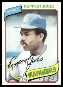 Ruppert Jones 1980 Topps #78 Seattle Mariners Baseballkarte - Bild 1 von 2
