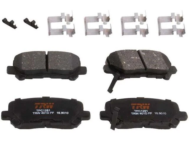 Juego de pastillas de freno traseras para 07-14 Acura Honda MDX ZDX Odyssey Pilot MH51Z6 Foto 1 de 1