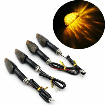 Luces de señal de giro ámbar 2 piezas para Yamaha 750 700 1000 Virago YZF R1 2002-2018 CT Foto 1 de 4