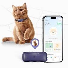 P1 GPS Cat Dog Tracker - for Anti Lost No Distance Limited, Waterproof, Real ...