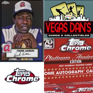 2021 Topps Chrome Platinum Anniversary Singles #501 - 700 HOF Complete Your Set
