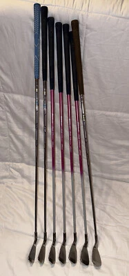 Lynx Radius Sole  RH Vintage Iron Set 3-9i Ladies Graphite/Regular Steel Shafts  - Image 1 of 4