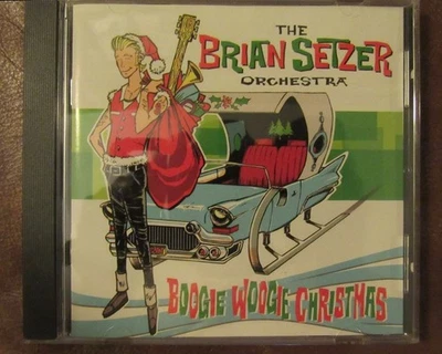 The Brian Setzer Orchestra : Boogie Woogie Christmas CD (2002) Surfdog EX! - Image 1 of 3