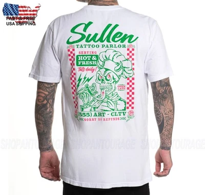 Sullen Art Collective Hot and Fresh Premium SCM7554 Short Sleeve T-shirt For Men - Image 1 of 4