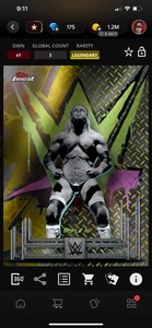 DIGITAL Topps WWE Slam Finest 25 Triple H LE Gold Uncommon 25cc - Picture 1 of 2