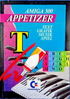 COMMODORE AMIGA -- AMIGA 500 APPETIZER (GOLD DISK - MANUAL) #2DE - Bild 1 von 2