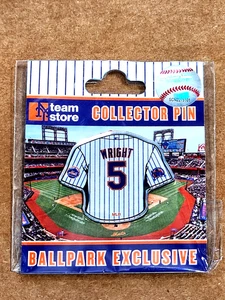 New York Mets David Wright #5 Jersey Number Retirement Pin Citi Field Captain - Picture 1 of 1