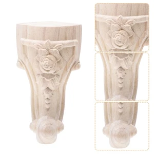 4 Pcs Sofabeine Aus Massivholz Stützbeine Für Möbel Tischstützfüße - Bild 1 von 12