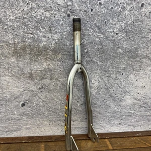 Vintage Powerlite Mini BMX Fork 1in Threaded Chromoly 25.4mm Steerer Race 20" - Picture 1 of 18