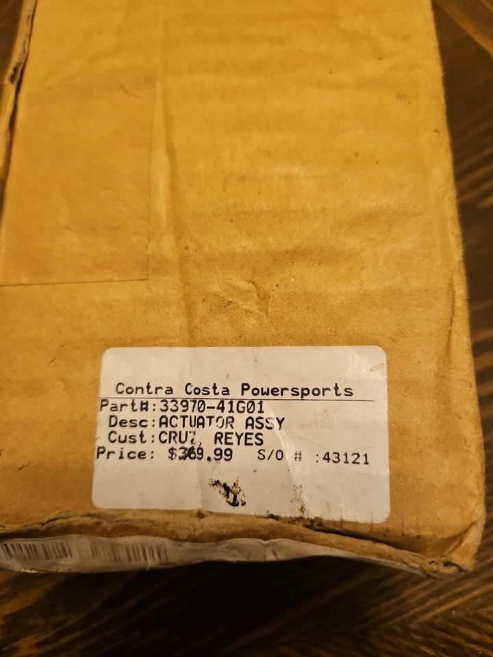 Conjunto de actuador para Suzuki GSXR600 2006 Foto 1 de 4