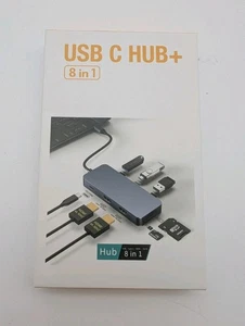 USB C Hub+ 8 in 1. Neuer Open-Box - Bild 1 von 6