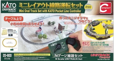 KATO #20-800 Mini  Track Set with Pocket Line Controller - Image 1 of 3