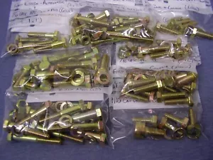 Ford Essex V6 H/T ZINC & COLOUR Plated Full Engine HEX Bolt, Nut & Washer Kit - Picture 1 of 12