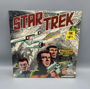 Vintage Star Trek 3 Exciting Stories LP Vinyl Record Album 1975 Paramount SEALED - Picture 1 of 3