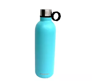 Starbucks Aqua Blue bottiglia d'acqua a doppia parete in acciaio inox 20 oz NUOVO - Foto 1 di 5